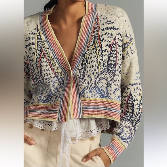 Pilcro Colorful Knit Cardigan - Picture 2 of 8